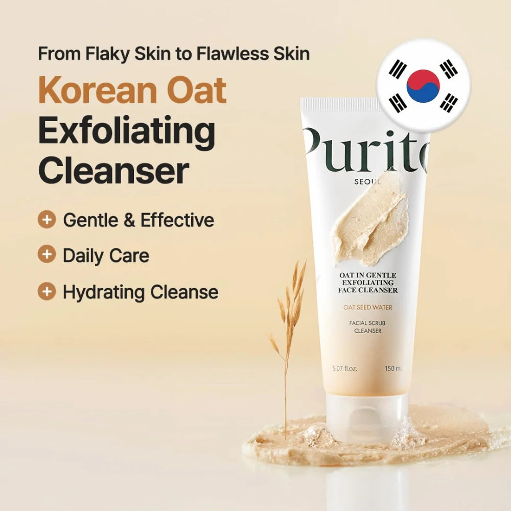 Purito Oat in Gentle Exfolianting Face Cleanser
