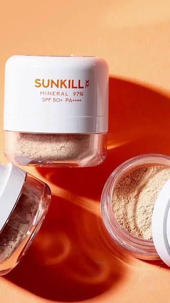 SUNKILL 97% mineral su powder spf50