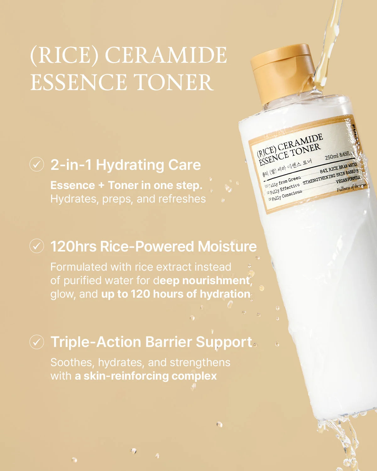FULLY – RICE CERAMIDE ESSENCE TONER