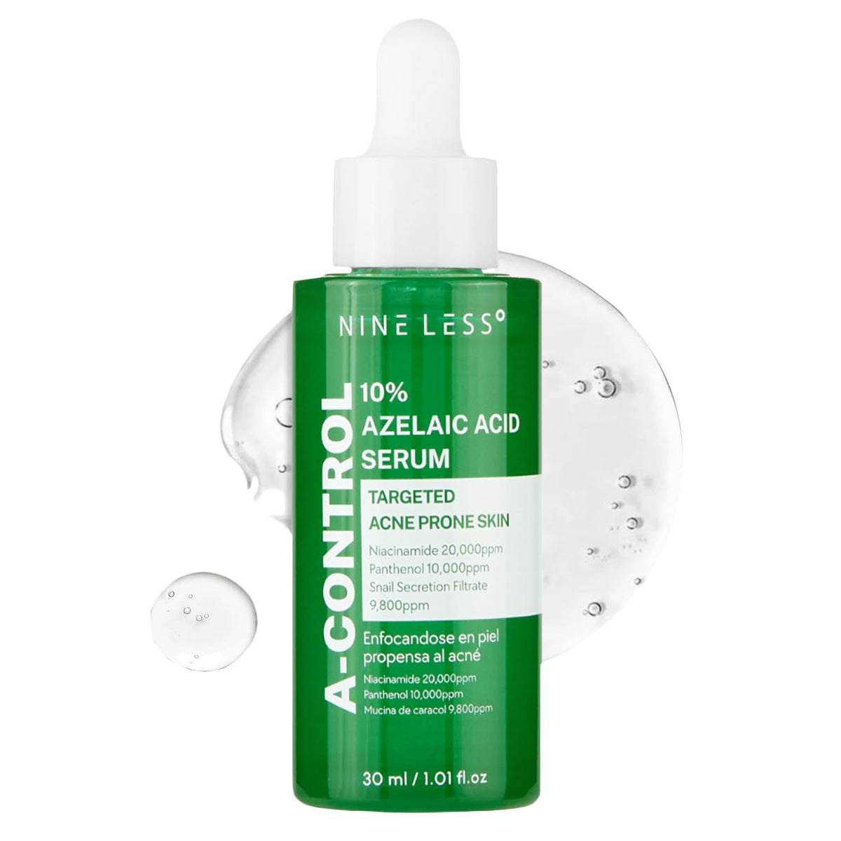 NINE LESS – A-Control 10% Azelaic Acid Serum