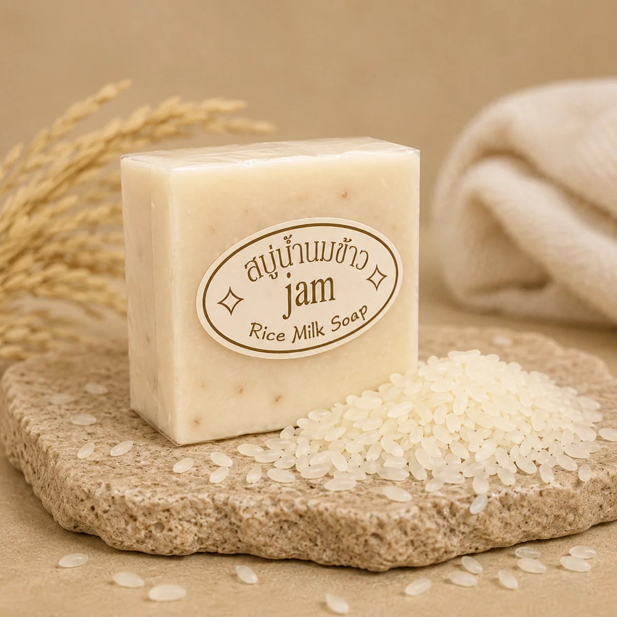 jam -Rice Milk Soap