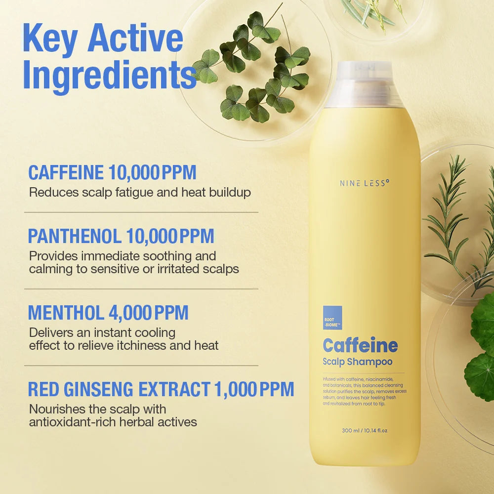 Nineless Caffeine Scalp Shampoo