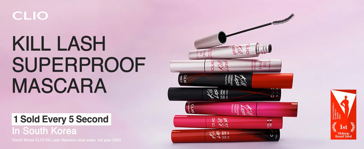 CLIO kill lash superproof mascara Long Curling