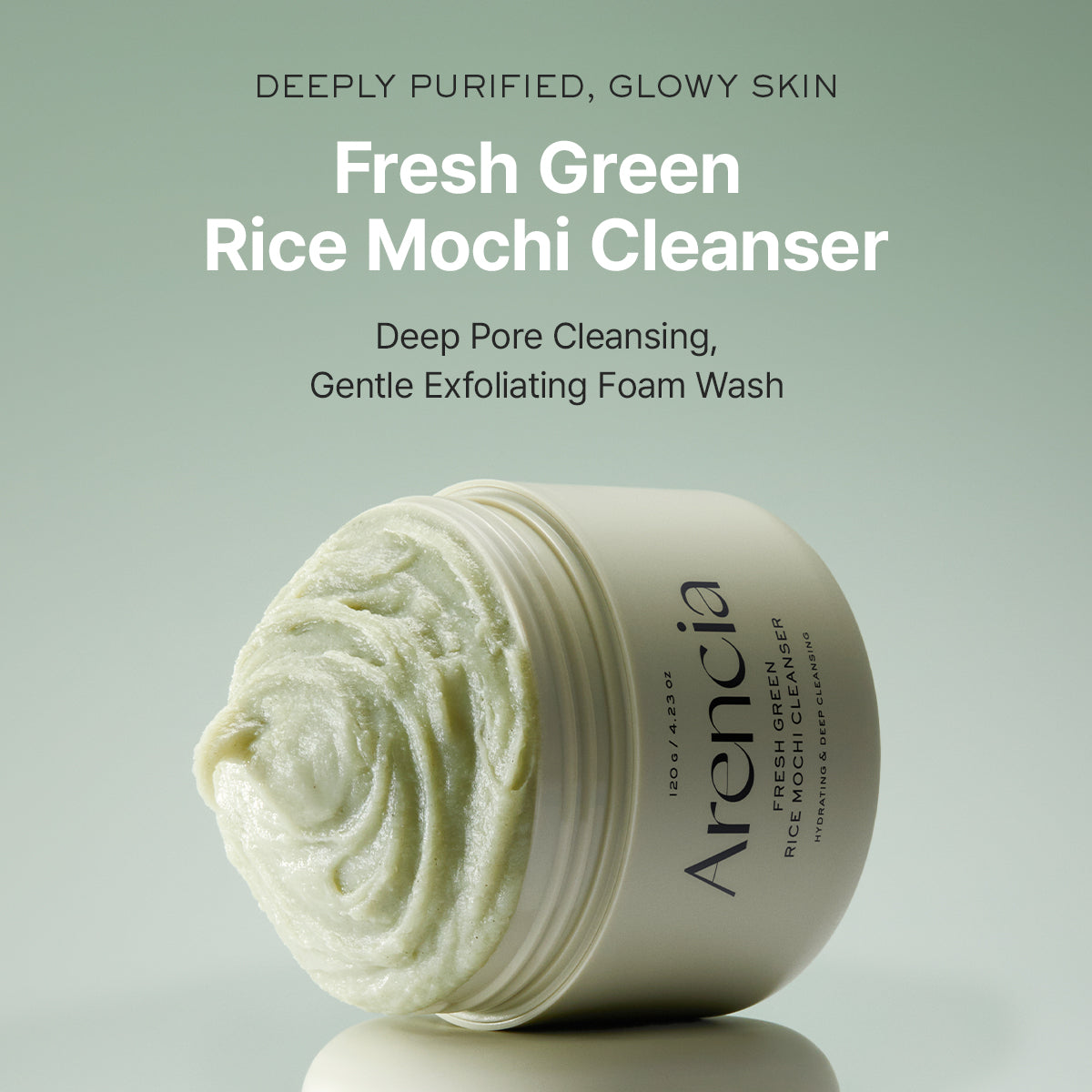 ARENCIA Green Rice Mochi Cleanser