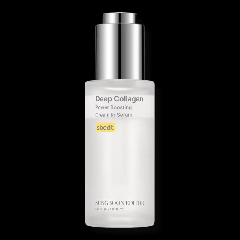 Sungboon Editor Deep Collagen Power Boosting Cream in Serum