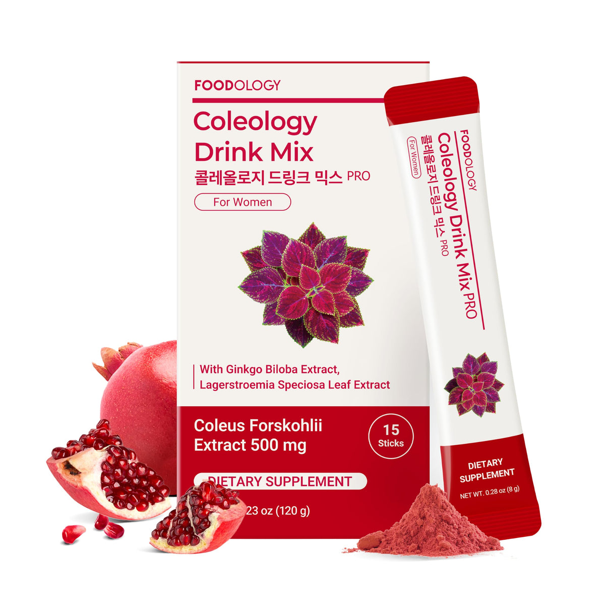 Foodology Coleology Drink Mix(bottle included)