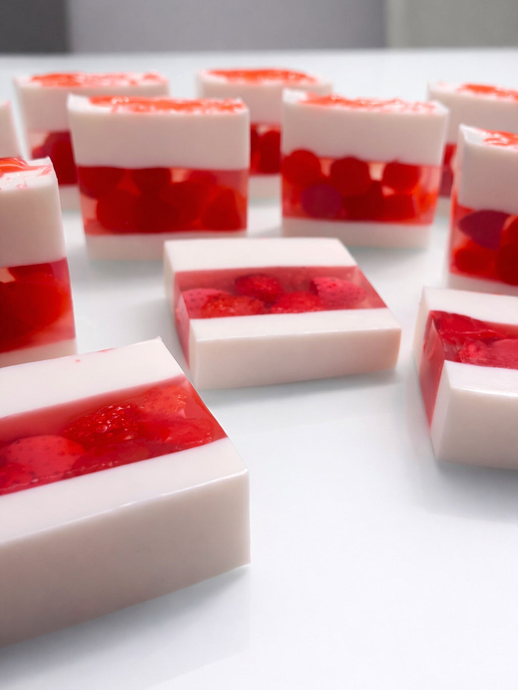 Strawberries Cheesecake Soap Bar