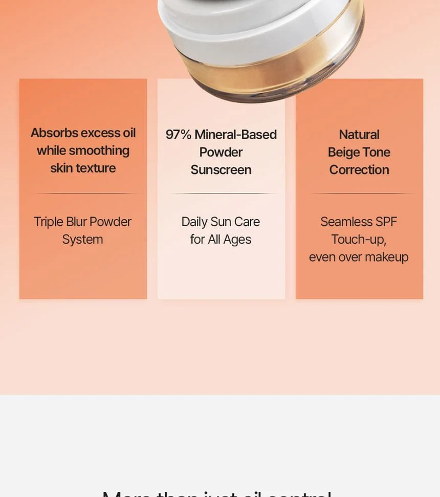 SUNKILL 97% mineral su powder spf50