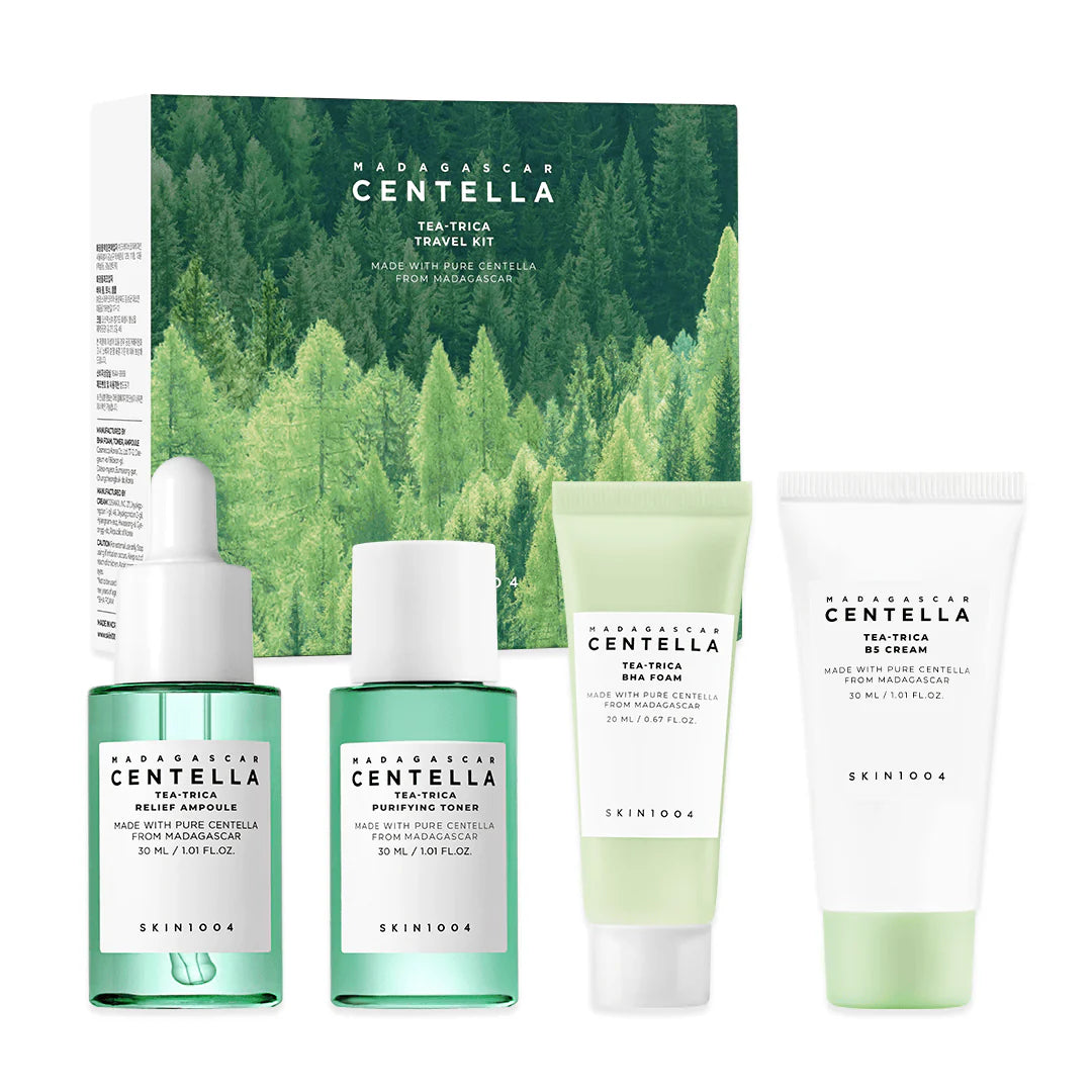 SKIN1004 Madagascar centella tea-trica travel kit