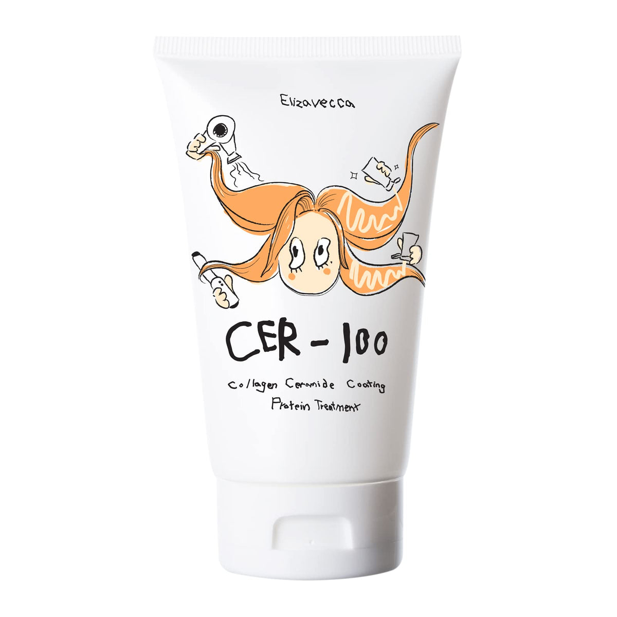 ELIZAVECCA Cer-100 Collagen ceramide coating protein treatment