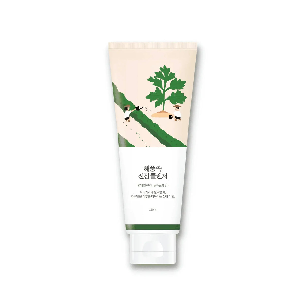 ROUND LAB Mugwort calming cleanser