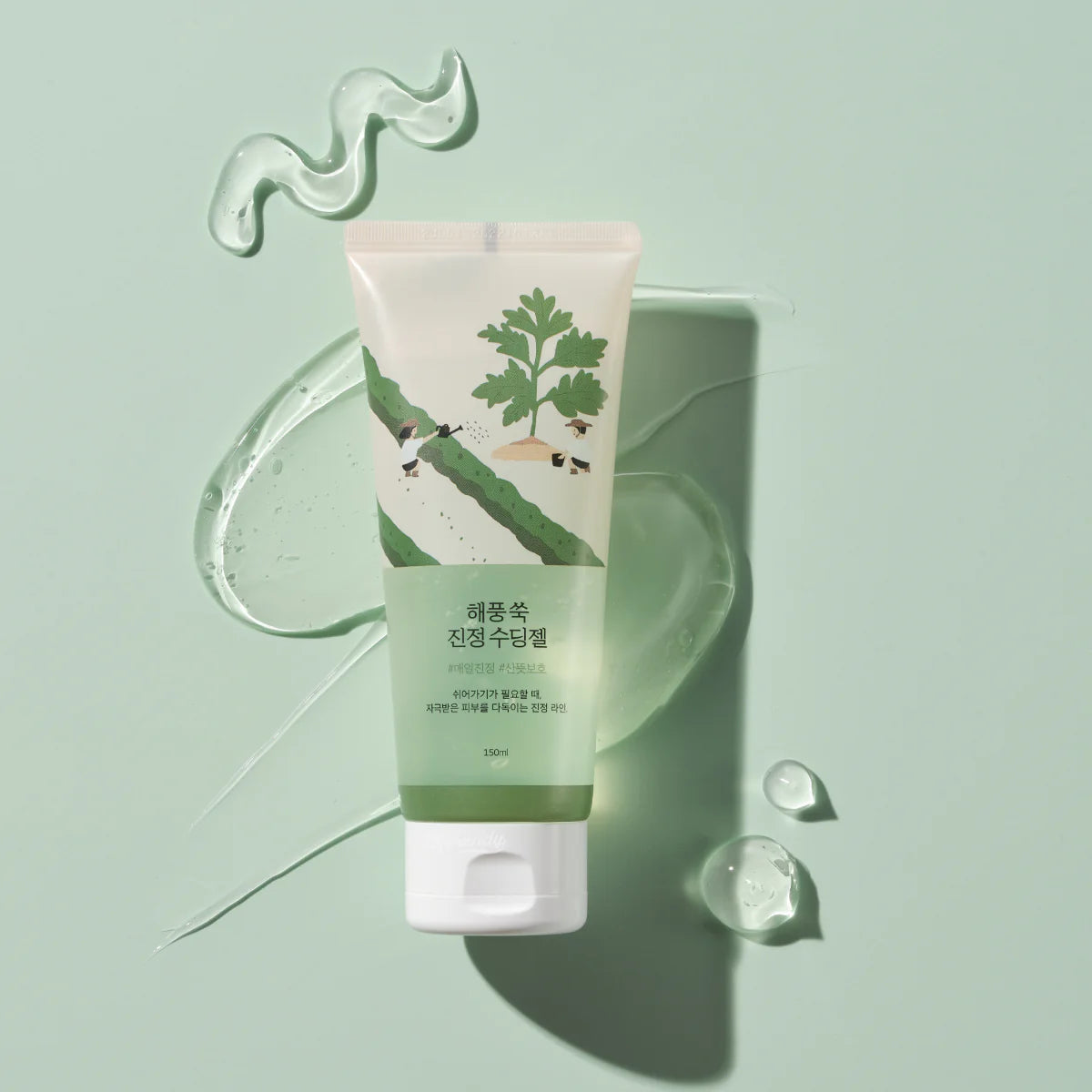 ROUND LAB Mugwort calming soothing gel