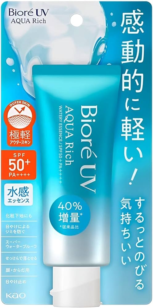 Kao - Biore UV Aqua Rich Watery Essence Sunscreen SPF 50+ PA++