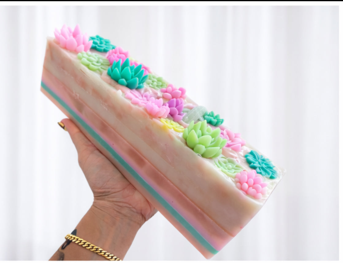 Succulent Bar Soap