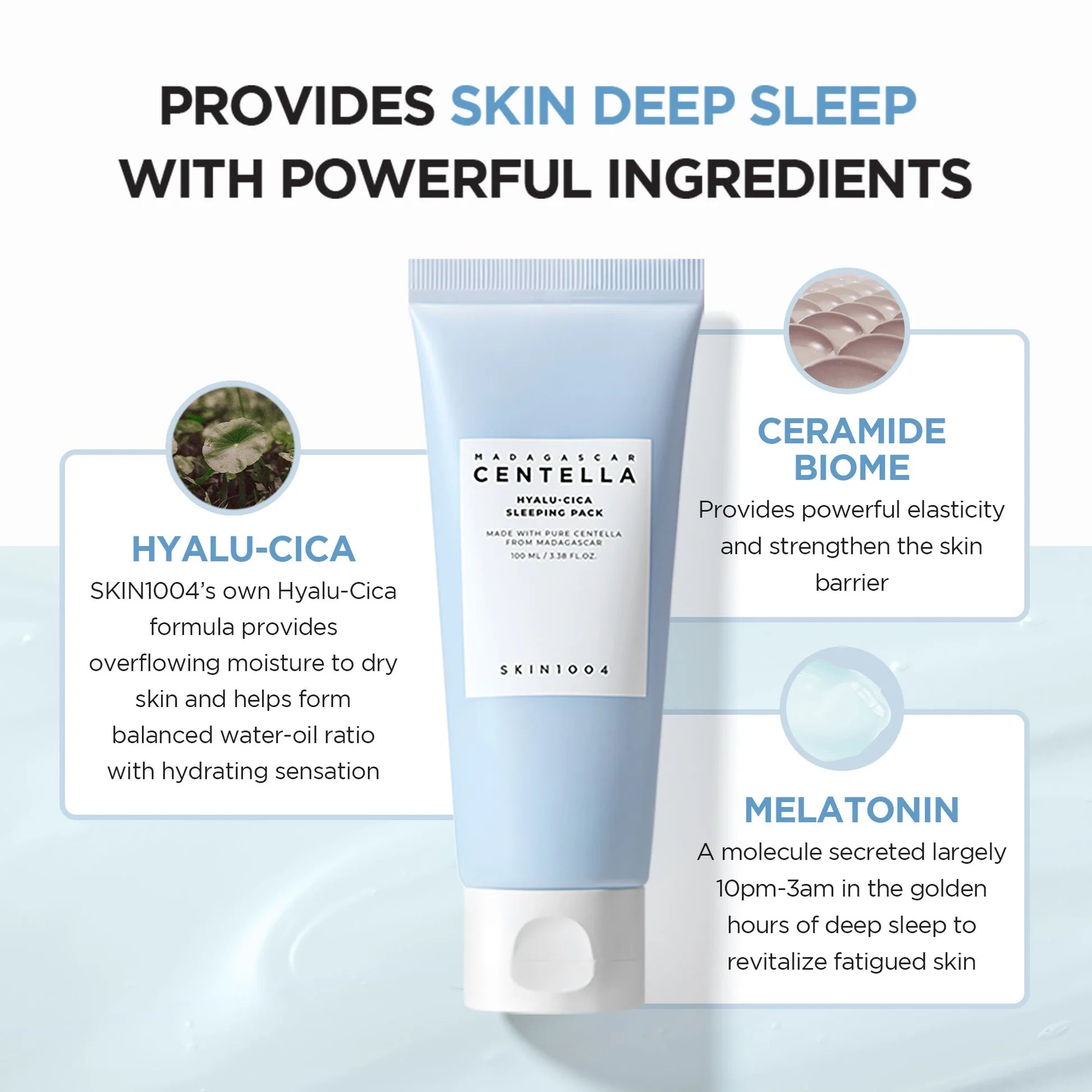 Madagascar Centella Hyalu-Cica Sleeping Pack 100ml
