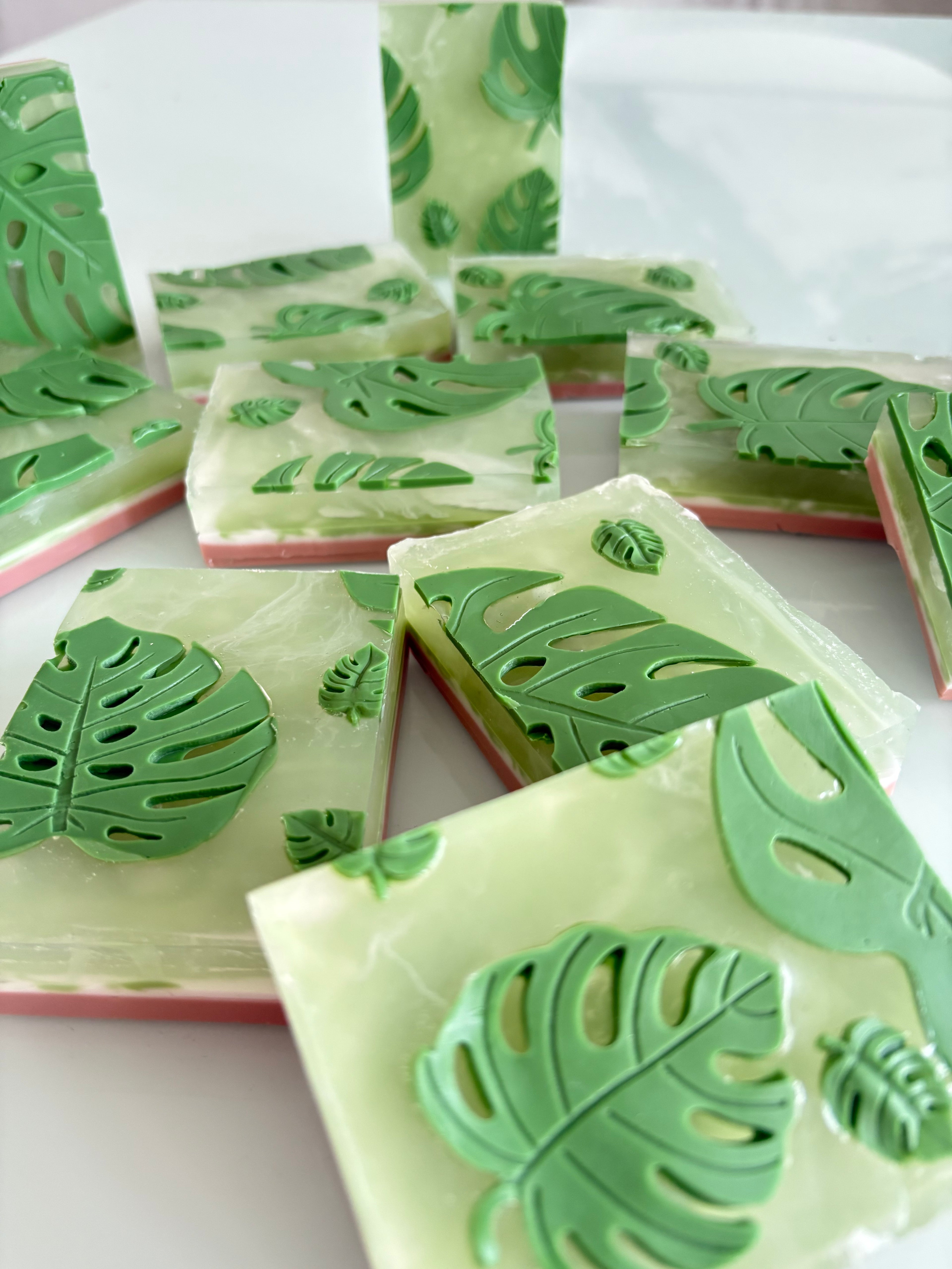 Monstera Soap Bar
