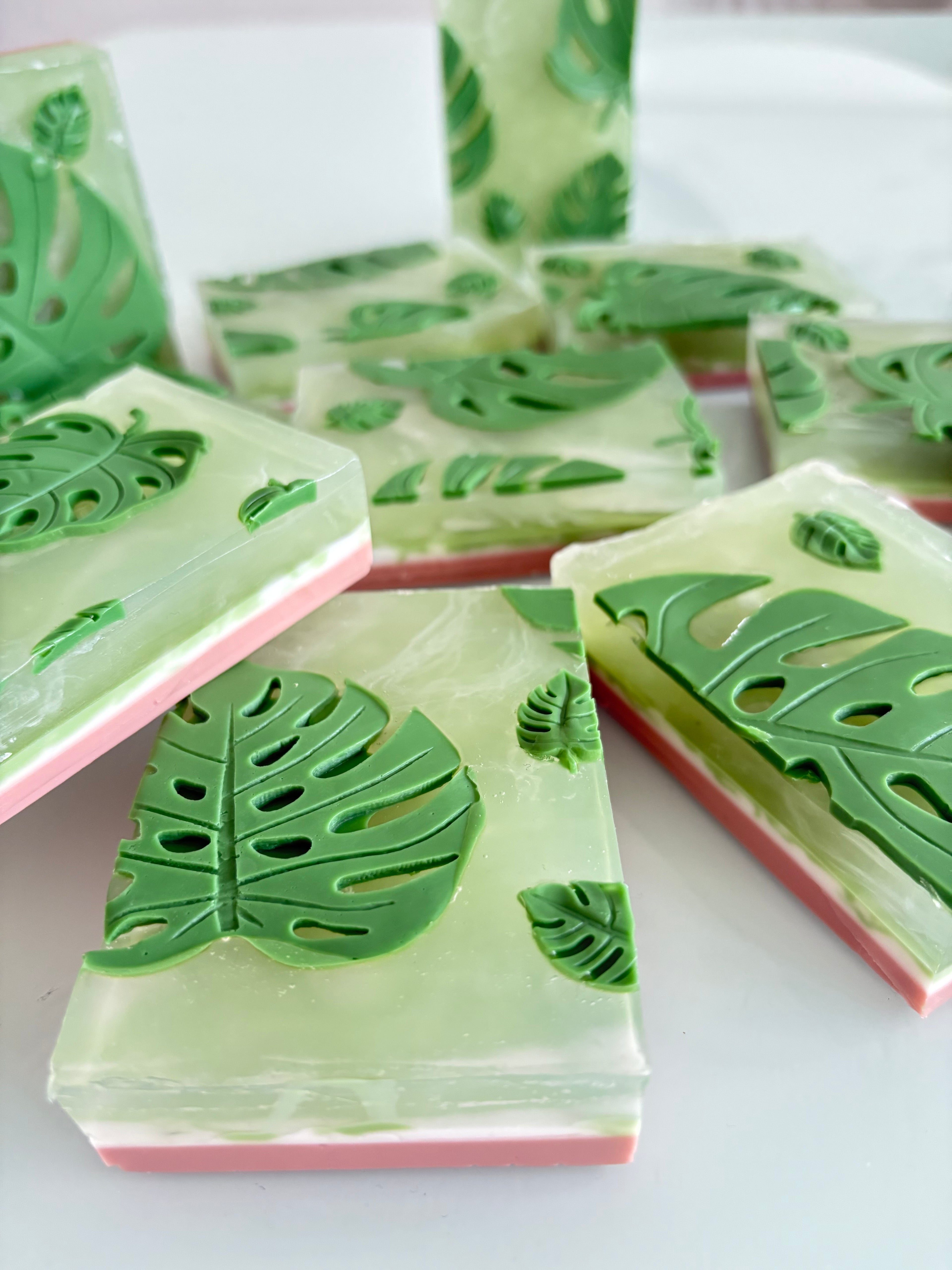 Monstera Soap Bar