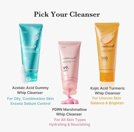 MEDICUBE Kojic Acid Tumeric Cleanser