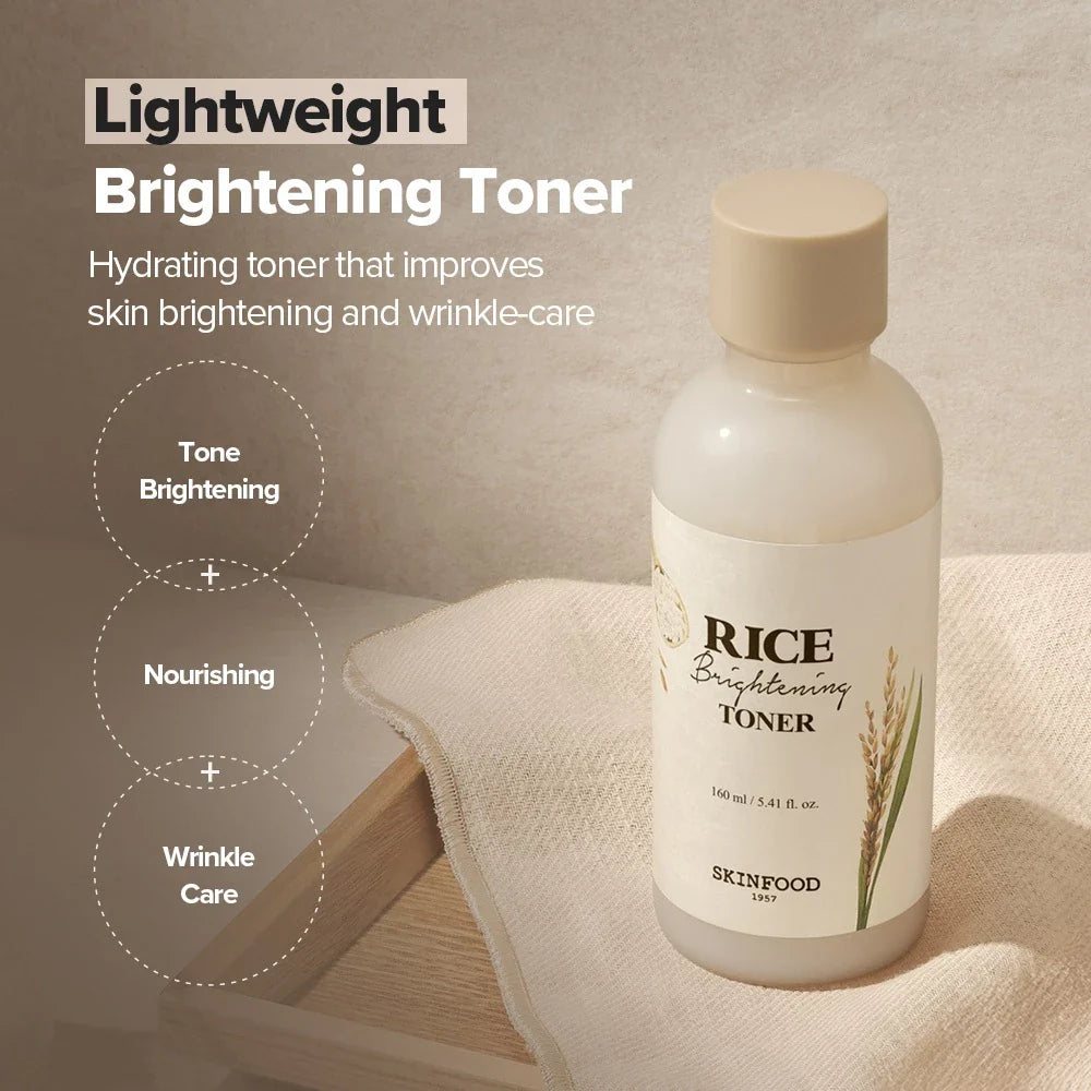 SKINFOOD RICE BRIGHTENING TONER