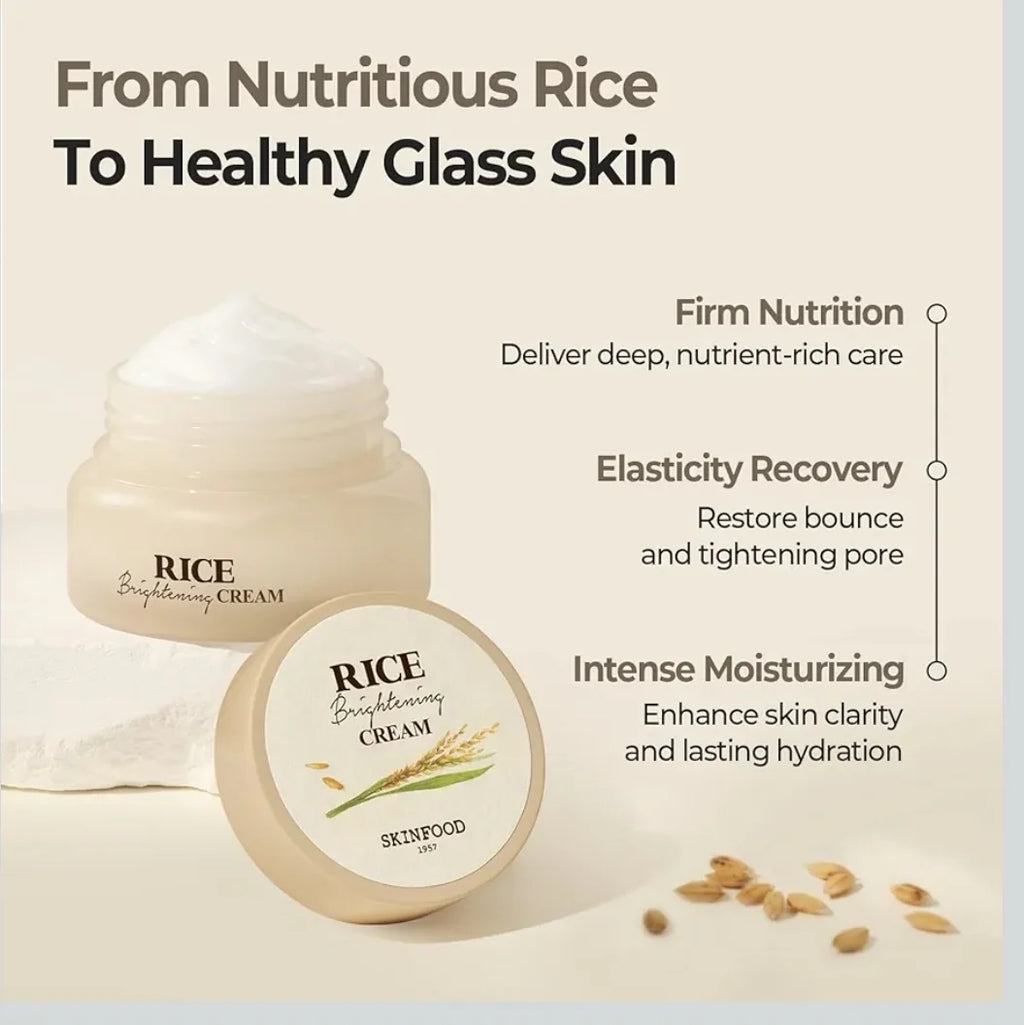 SKINFOOD RICE BRIGHTENING CREAM