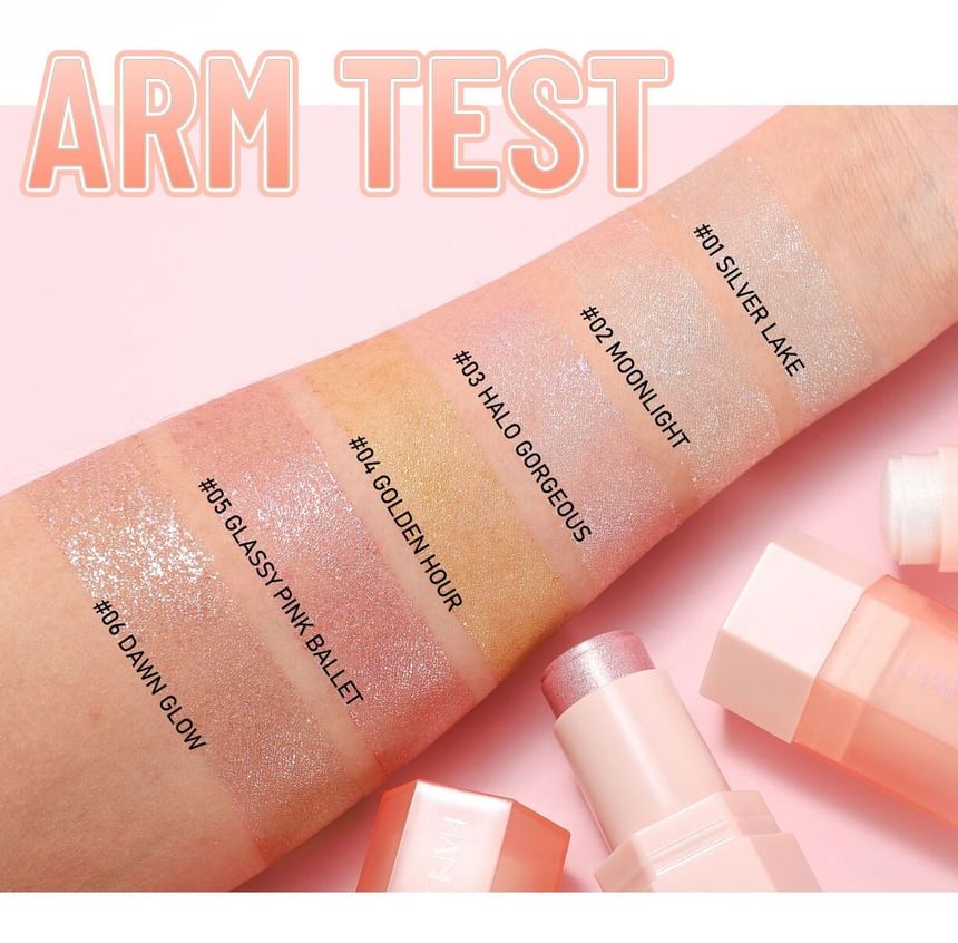 HANDAIYAN Glitter Jelly Highlight Stick #02