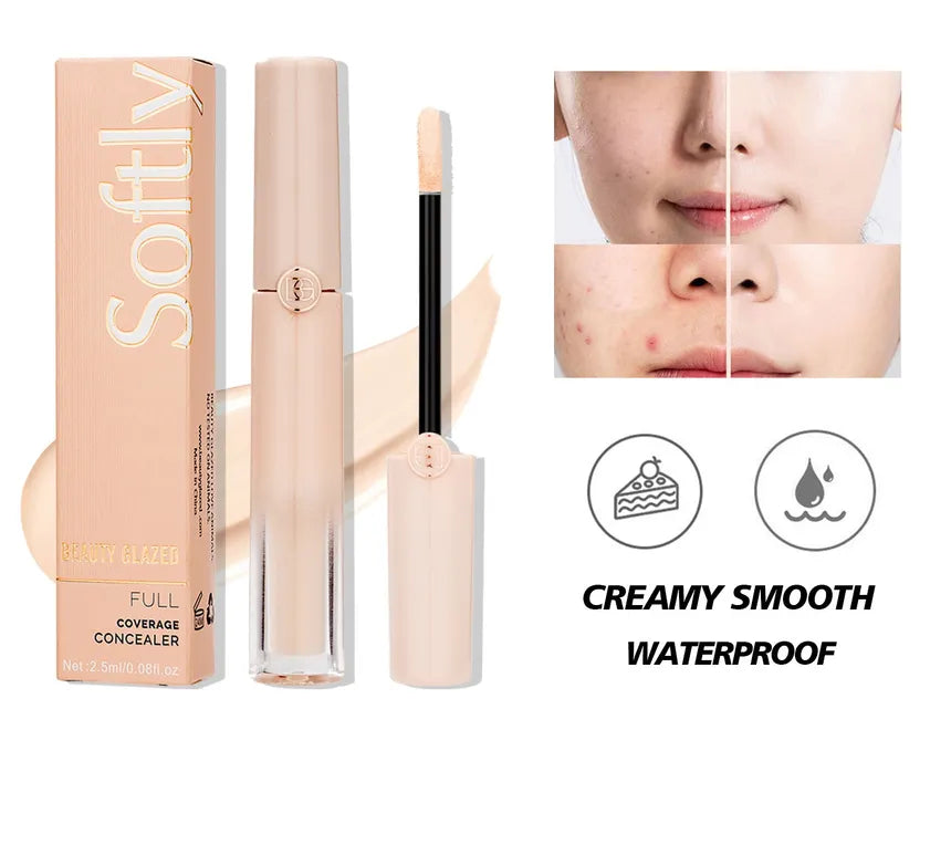 BEAUTY GLAZED - Full Coverage Concealer #404 natural