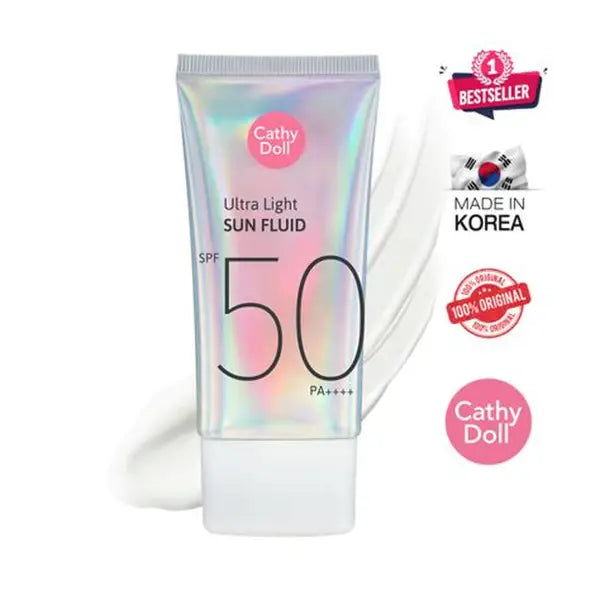 Cathy Doll Ultra Light Sun Fluid SPF 50+ PA++++