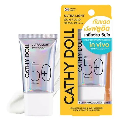 Cathy Doll Ultra Light Sun Fluid SPF 50+ PA++++
