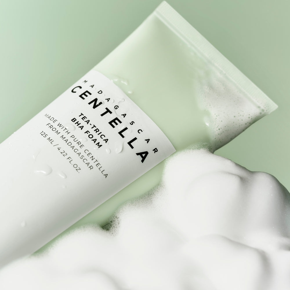 MADAGASCAR Centella Tea Trica BHA Foam