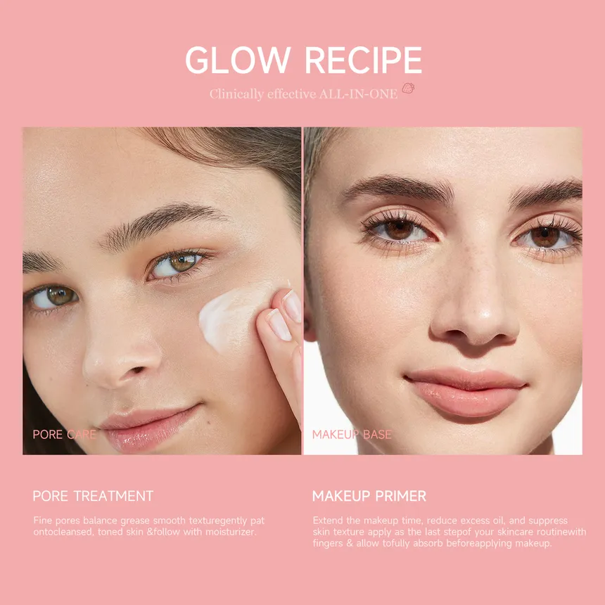 RoyueS Strawberry BHA Pore-Smooth Treatment + Primer