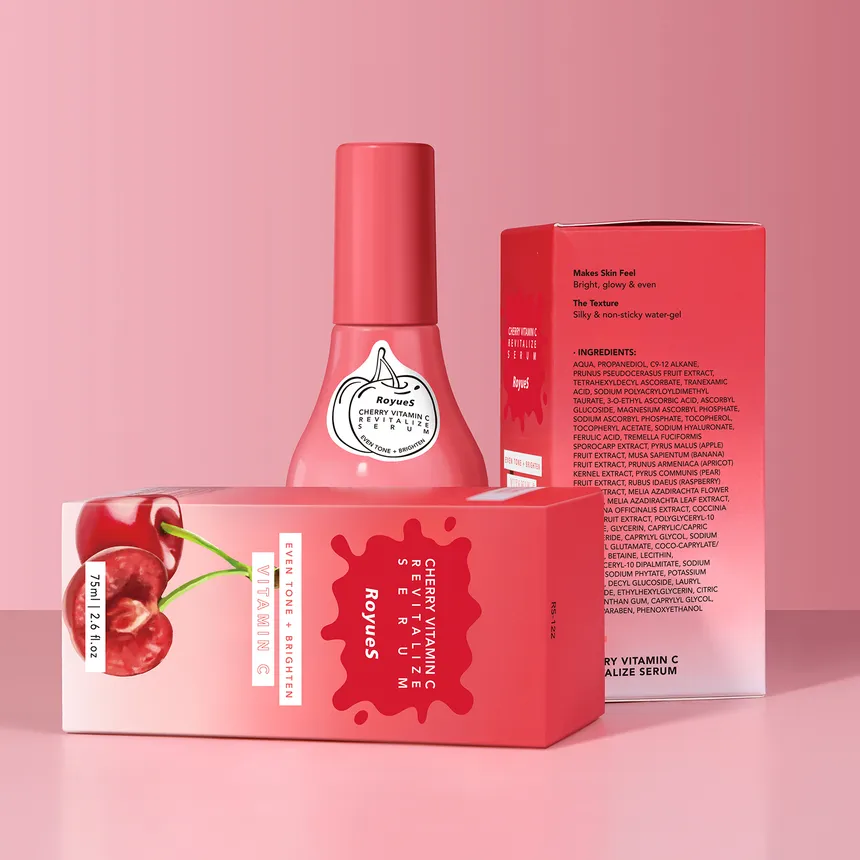 RoyueS Cherry Vitamin C Revitalize Serum/Even Tone + Brighten