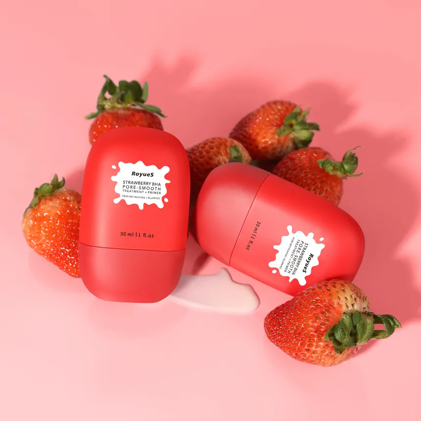 RoyueS Strawberry BHA Pore-Smooth Treatment + Primer
