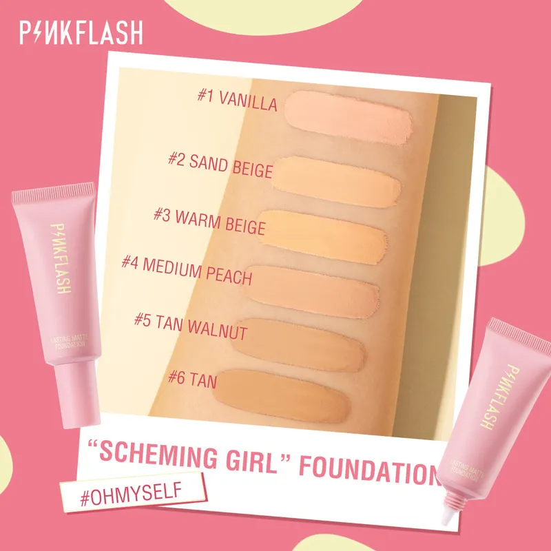PINKFLASH Lasting Matte Foundation #3 Warm Beige