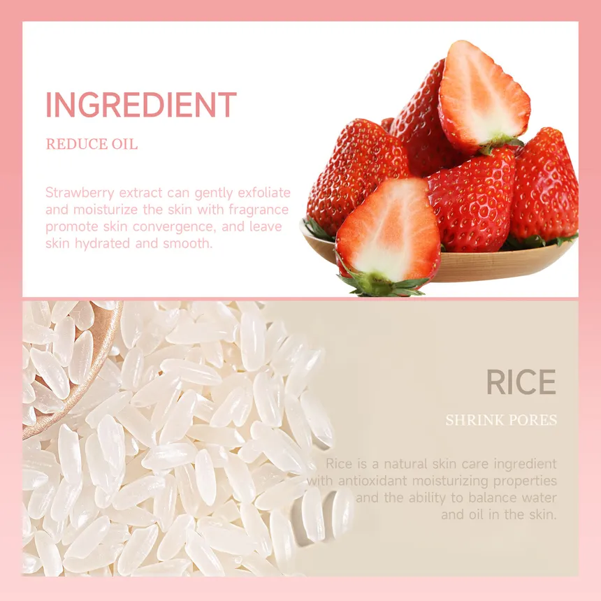 RoyueS Strawberry BHA Pore-Smooth Treatment + Primer