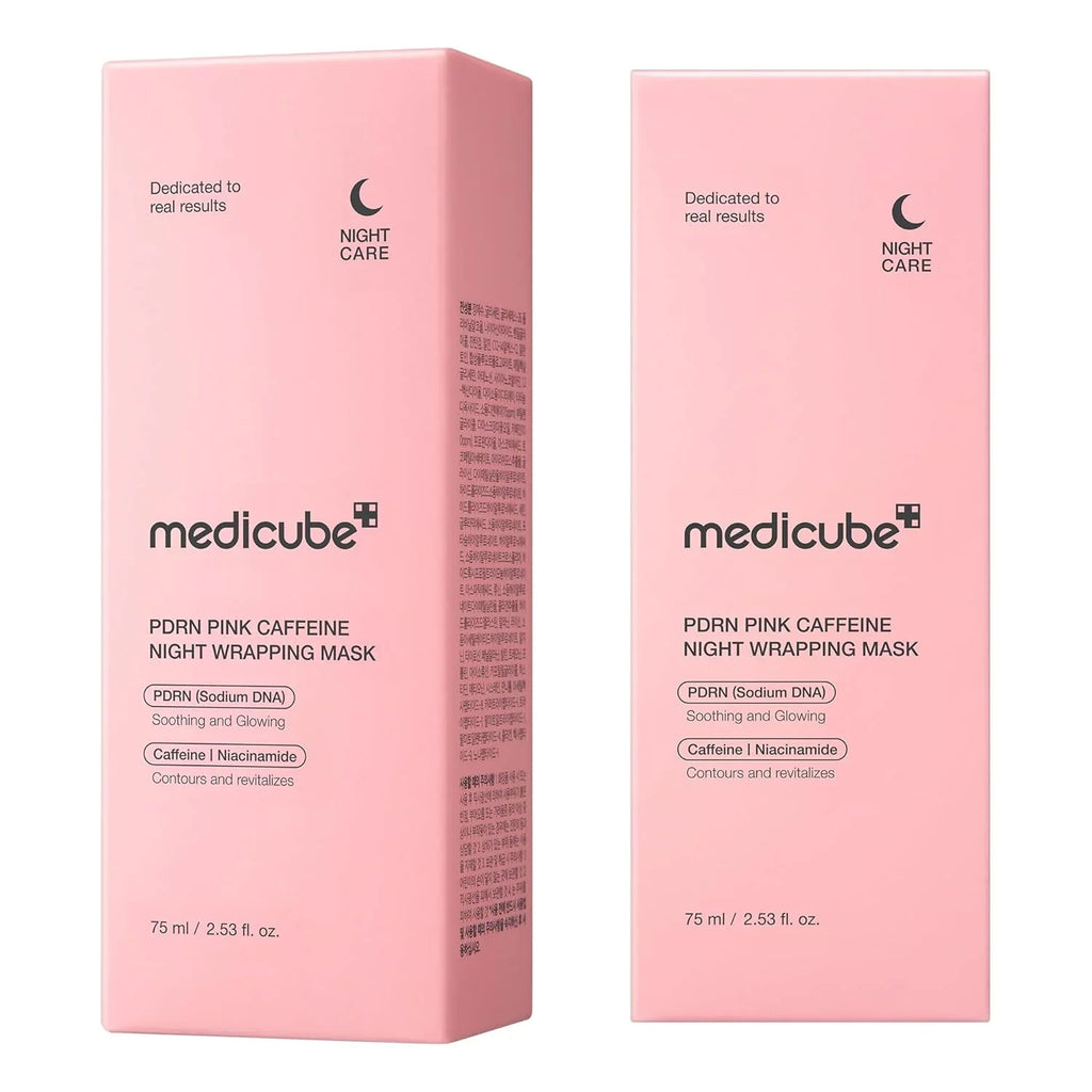 medicube PDRN Pink Caffeine Night Wrapping Mask